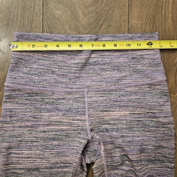 Lululemon High Times Pant Space Dye Camo Tender Violet Black Leggings Size 6 - Picture 6 of 14